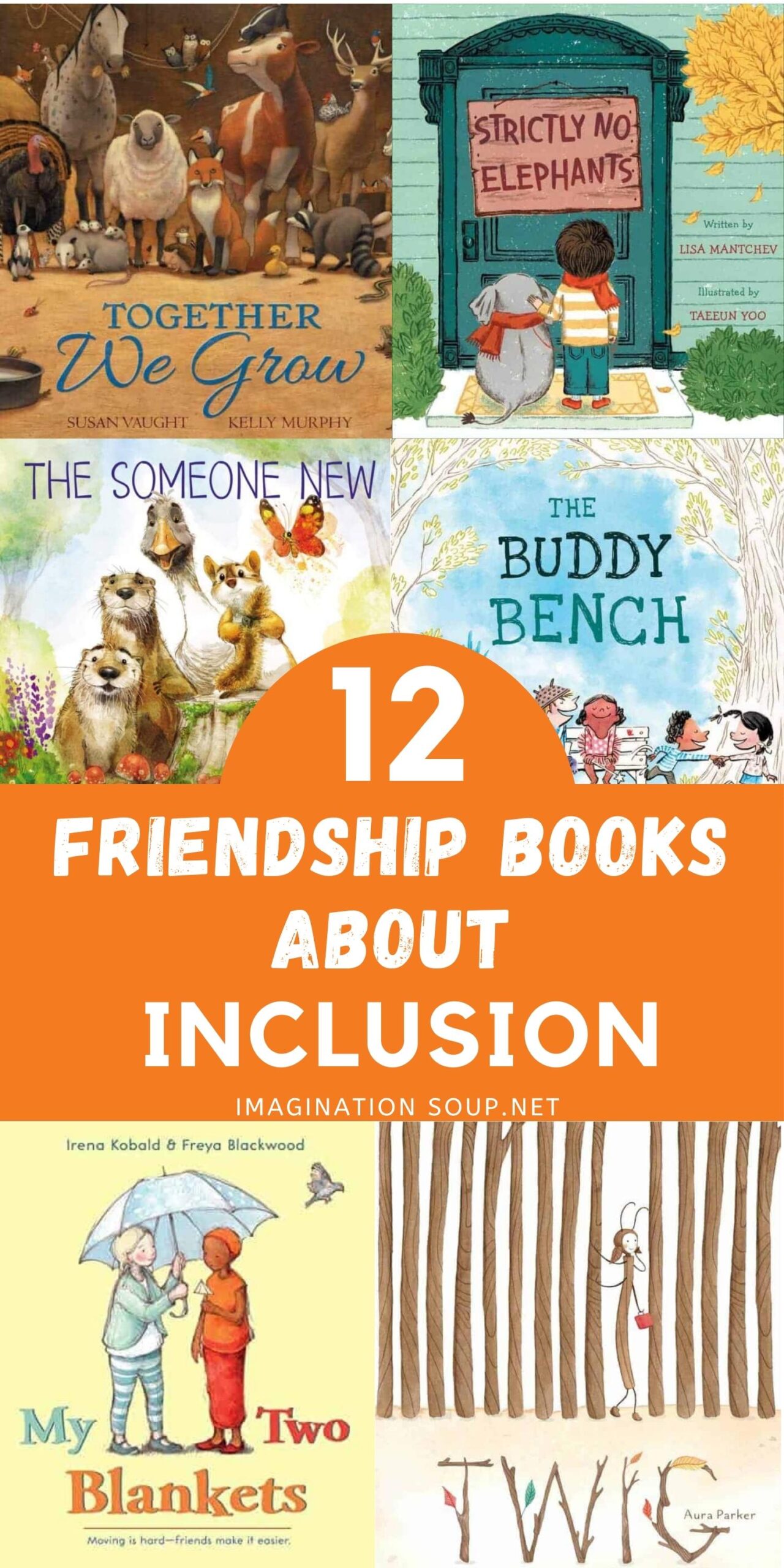 12 friendship books about inclusion