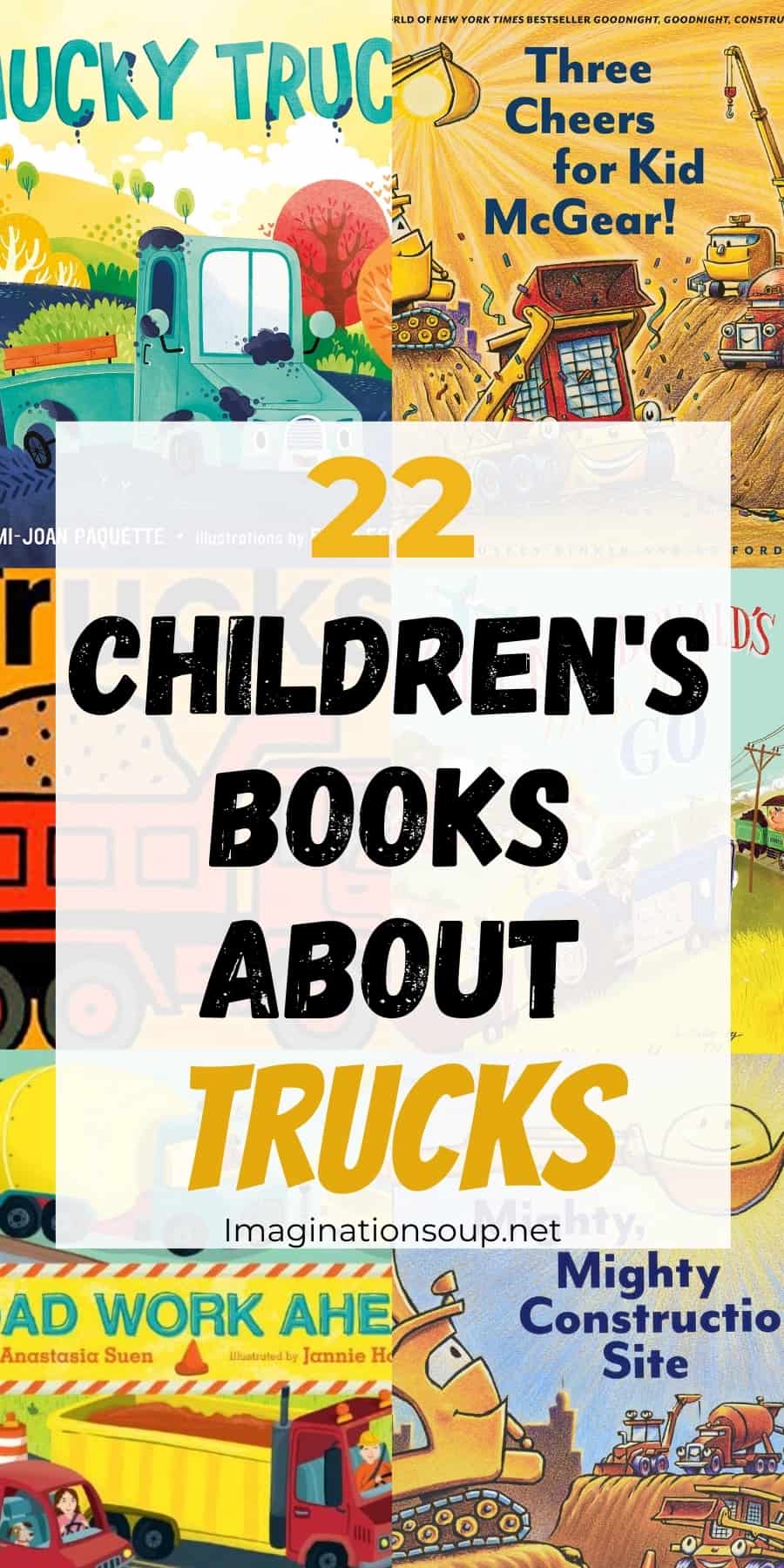 22 childrens books about trucks