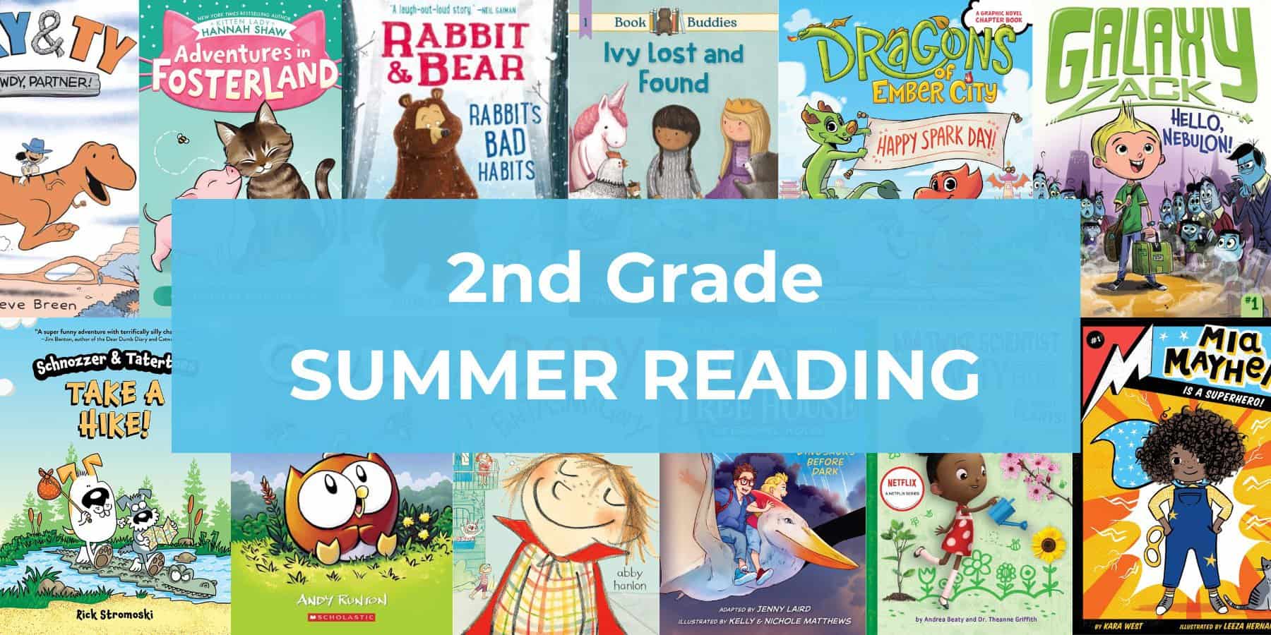 2nd Grade Summer Reading Book LIst