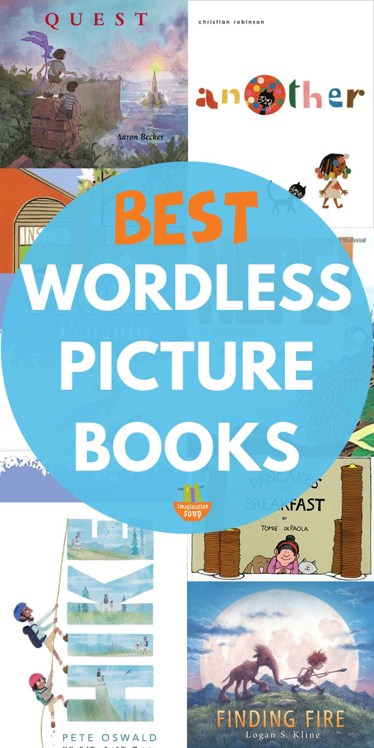 What are the best wordless picture books to read with children? As a former teacher I used wordless books not just with my own children but also with my upper elementary school students. I can assure you that the best wordless books are meaningful books anyone read with children of all ages for entertainment, teaching tools, and mentor texts. Without a doubt, they can be read with your littlest readers and your elementary and middle schoolers, too.