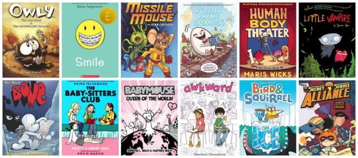 best graphic novels for kids