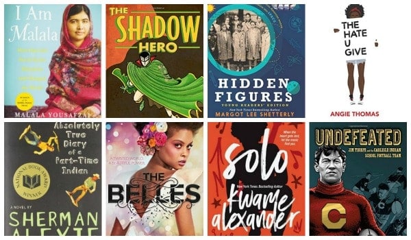 diverse YA books for teenagers