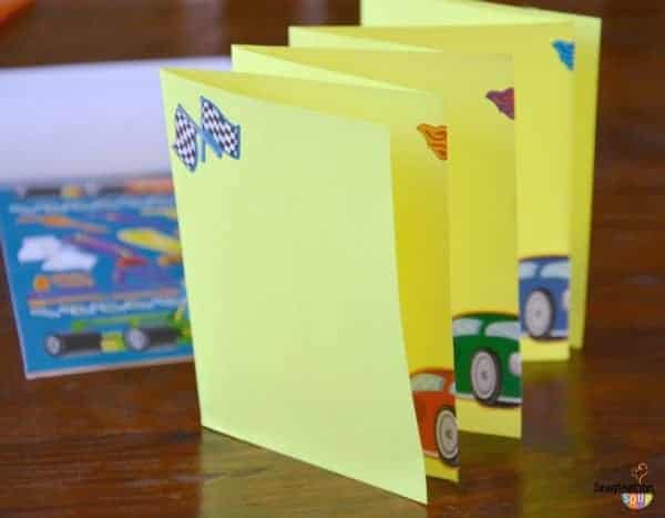 diy accordion book