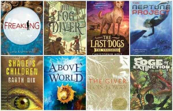 dystopian middle grade books