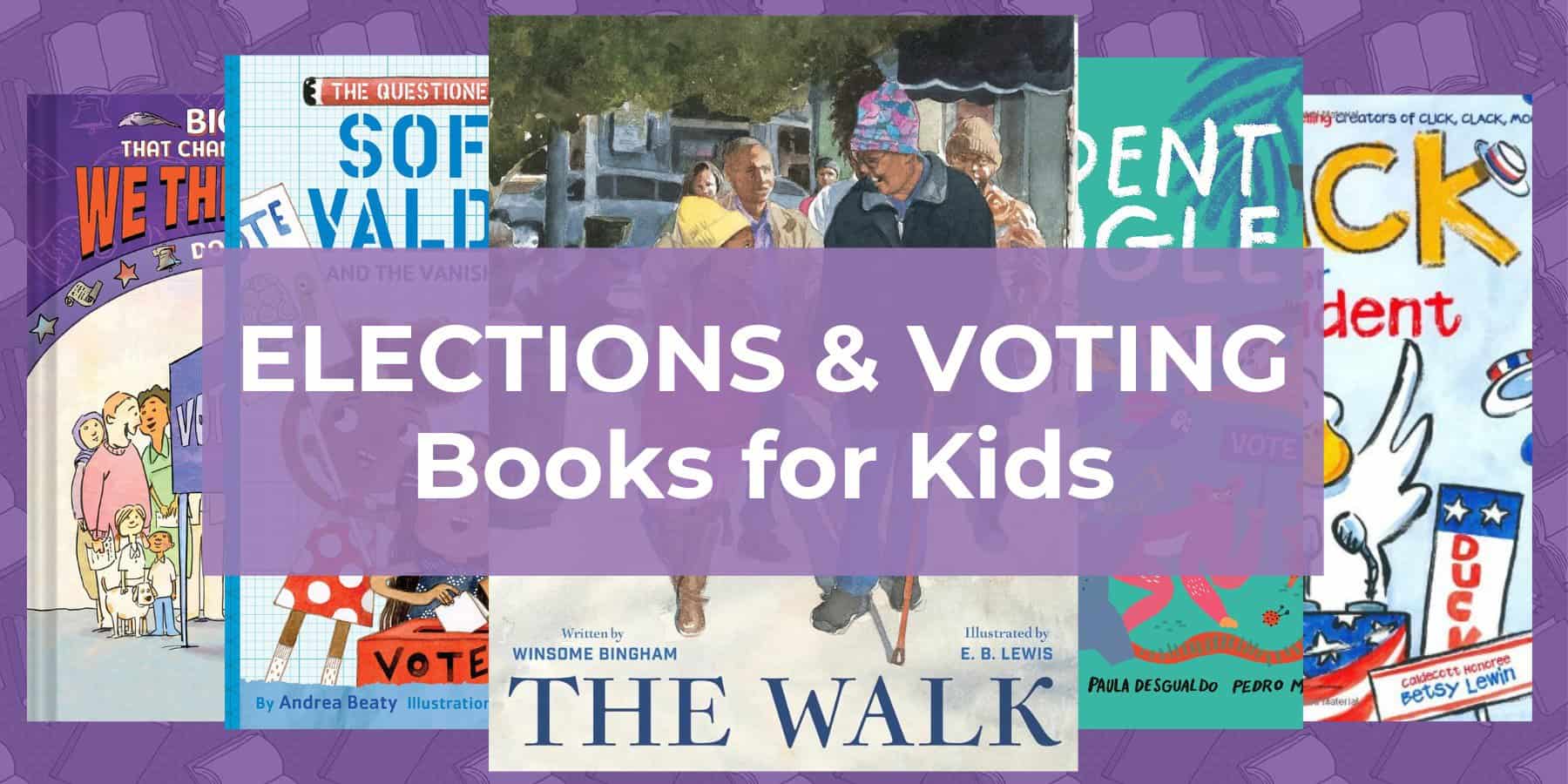 election and voting books for kids