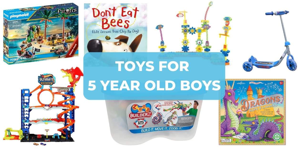 Best Gifts for 5 Year Old Boys (That They'll Love)