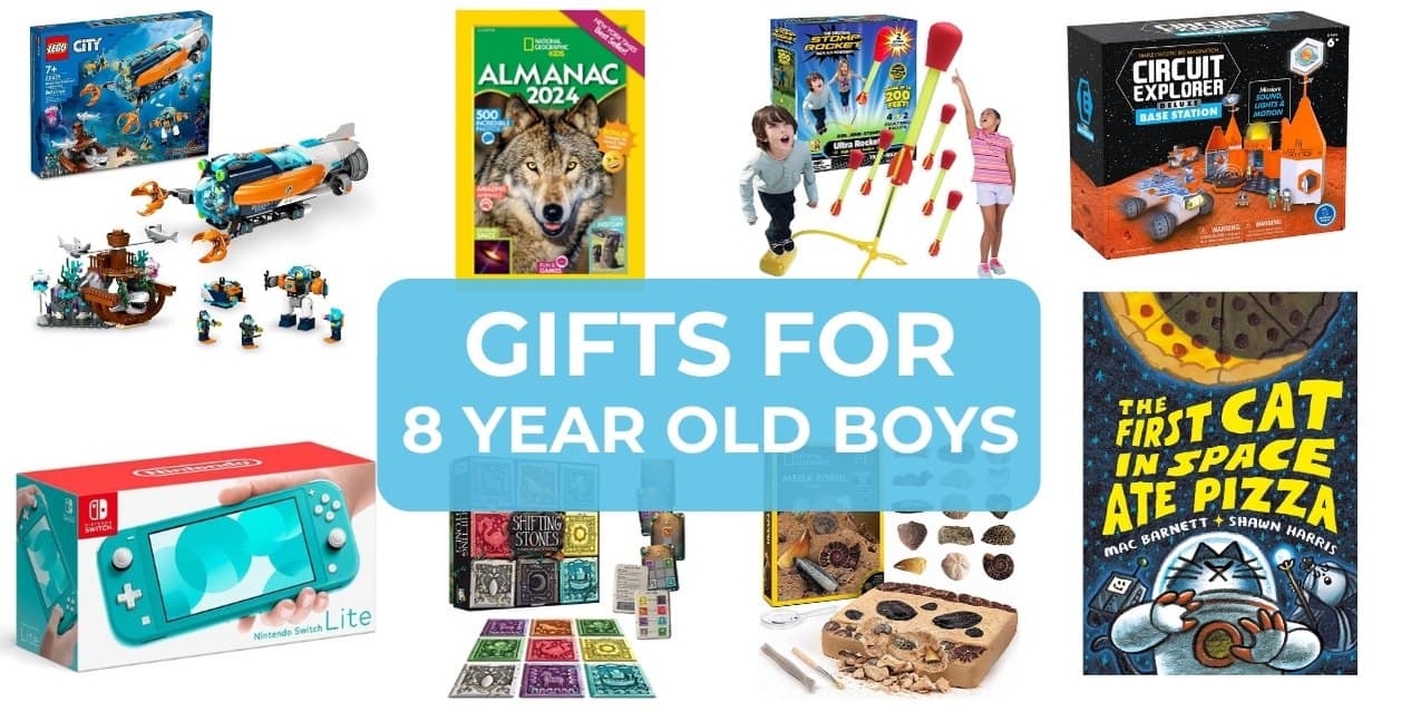 gifts for 8 year old boys