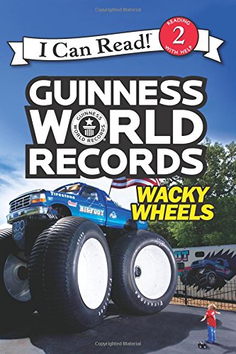 Guinness World Records Wacky Wheels I Can Read 2 Children's Books About Trucks