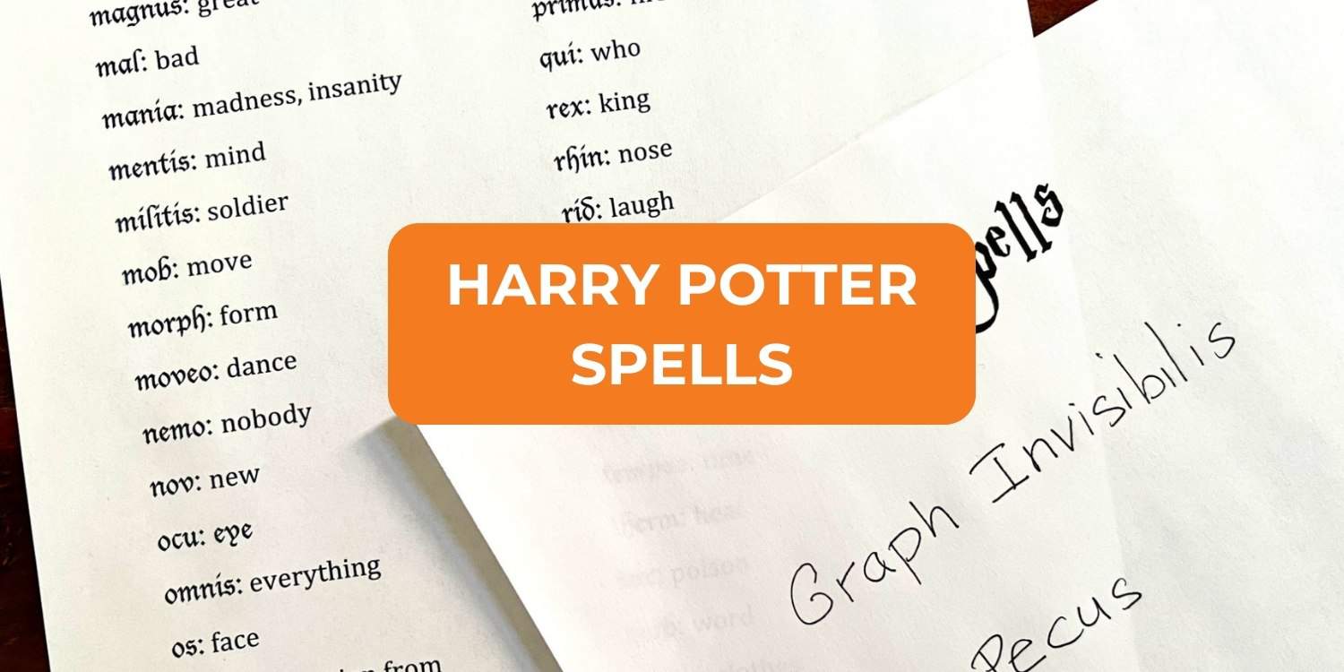 Harry Potter spells