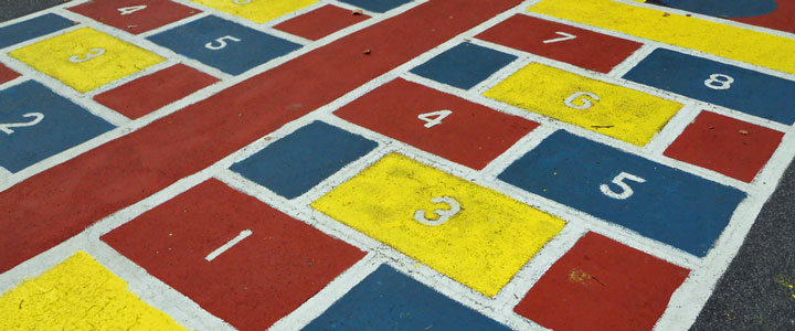 A Fun Math Idea for Kids — Hopscotch Math