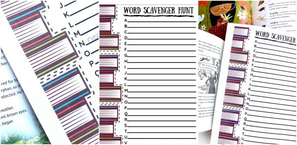 A Vocabulary Scavenger Hunt for Kids!