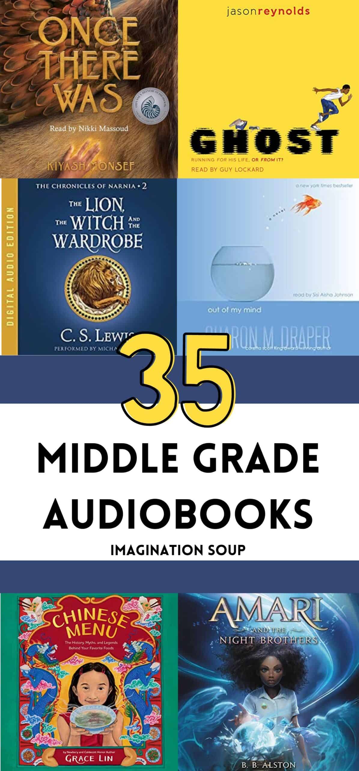 middle grade audiobooks for families