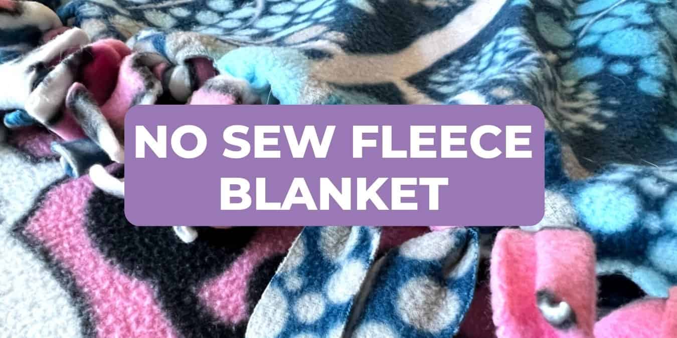 no sew fleece blanket