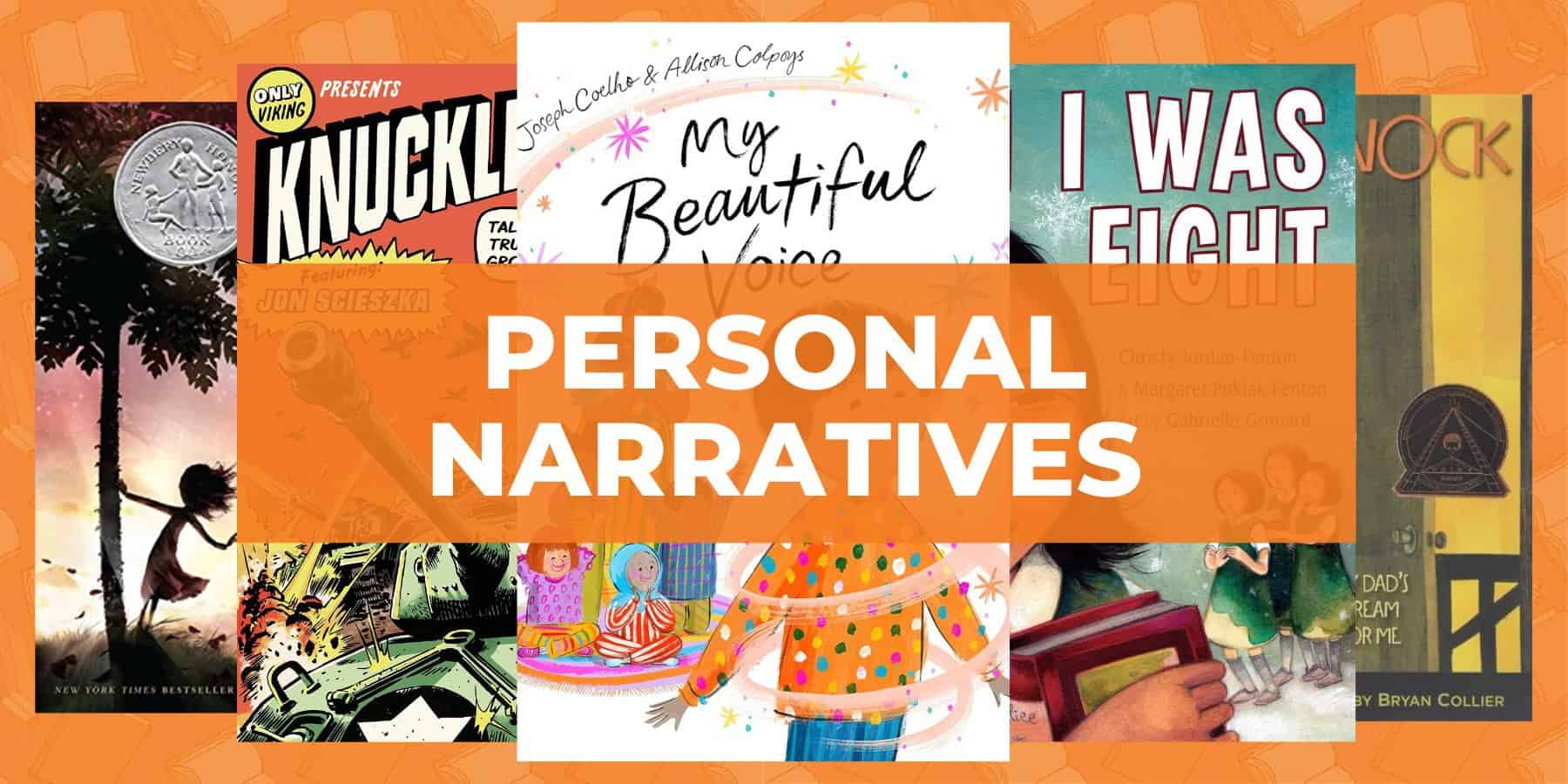 personal narrative examples in children's books