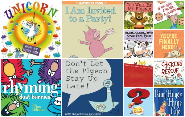 picture book list of funny books for kids