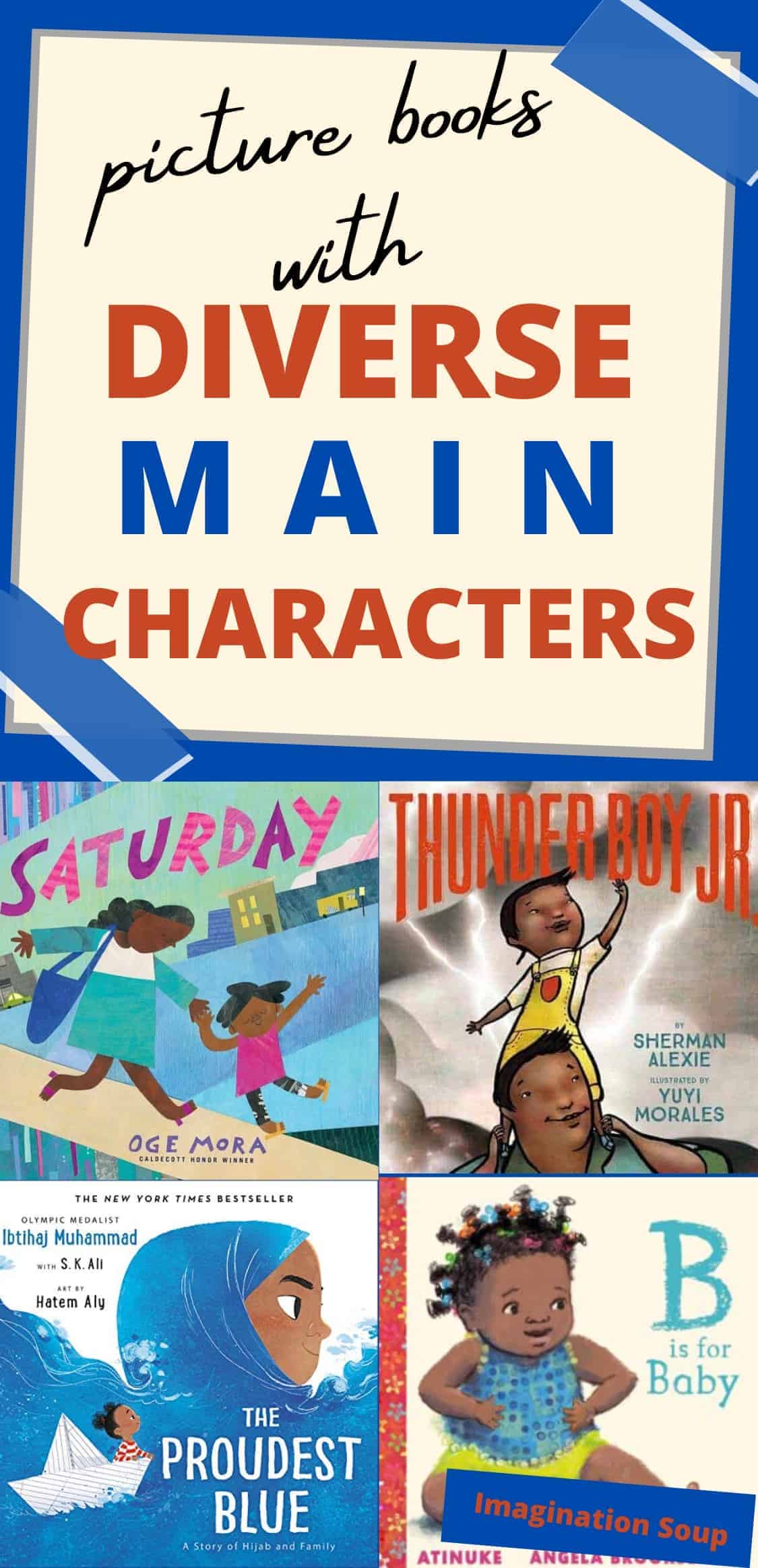 picture books with diverse main characters