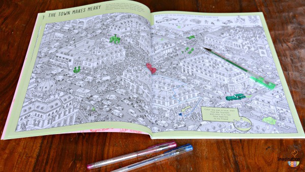 Pierre the Maze Detective Coloring Book