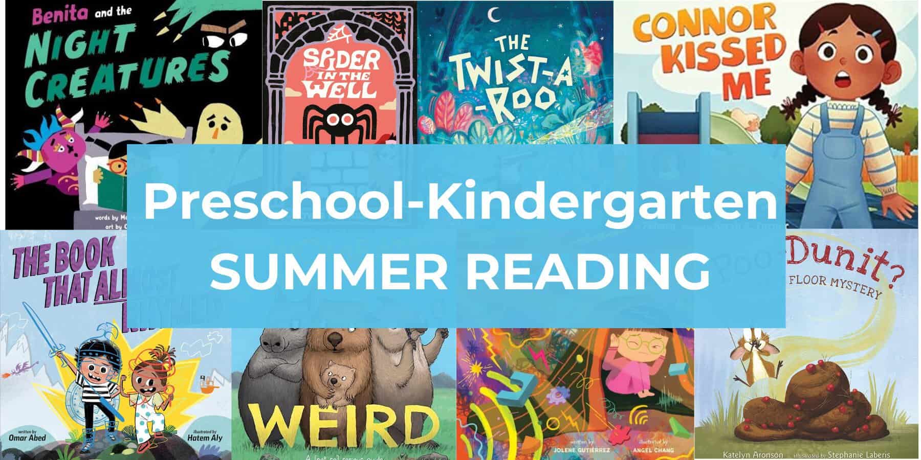 prek summer reading book list