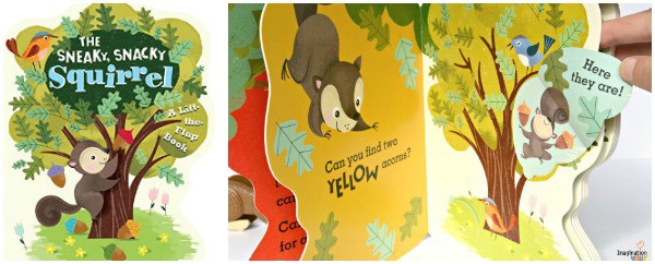 Sneaky Snacky Squirrel Board Book and Game