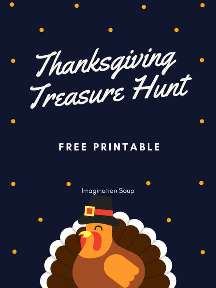 Free Printable Thanksgiving Treasure Hunt