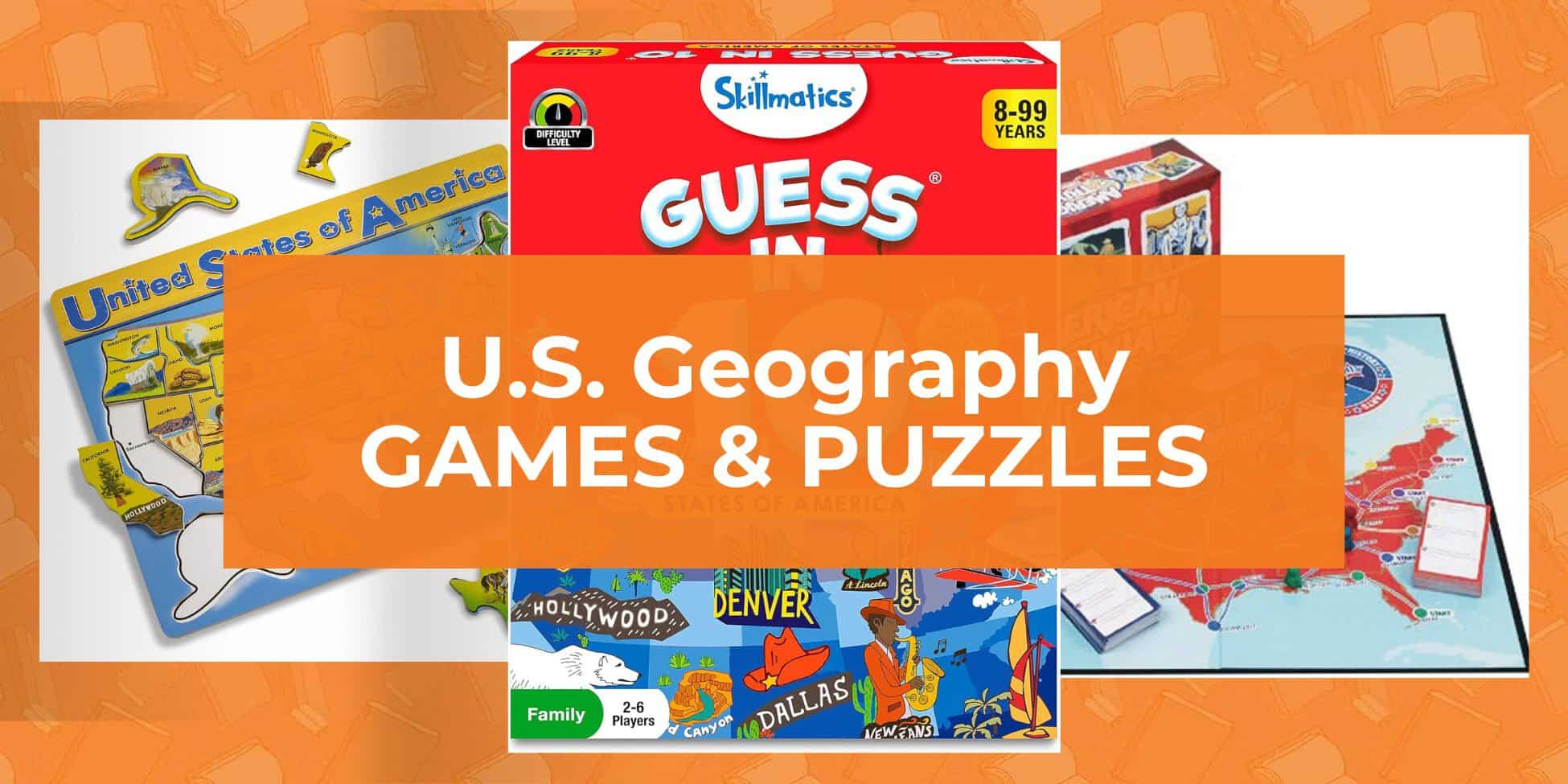 U.S. Geography Games & Puzzles