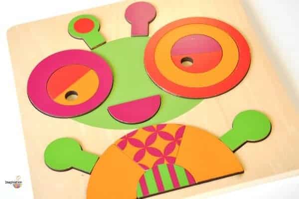 P'Kolino Wooden Puzzles for Preschoolers