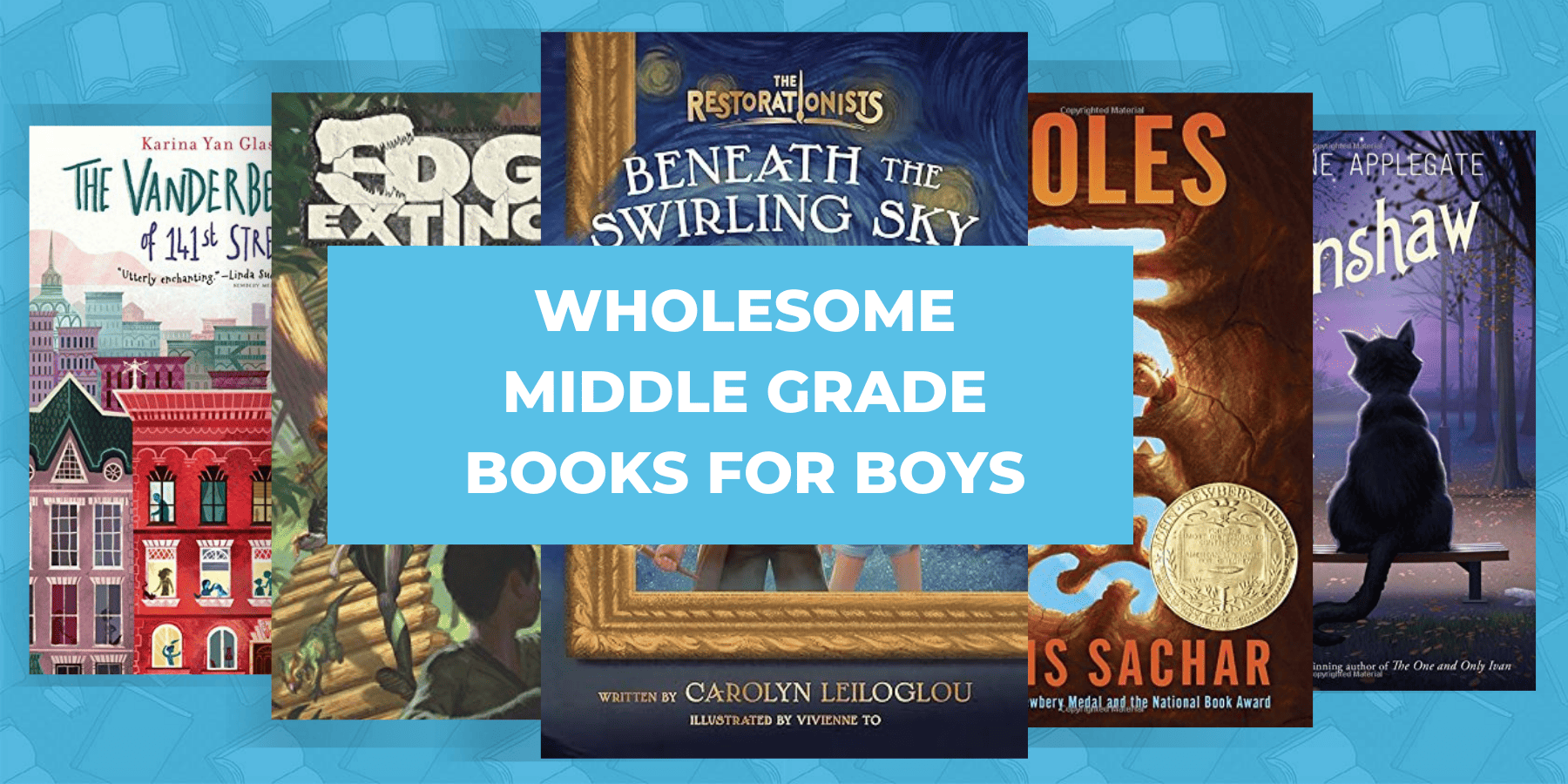 wholesome middle grade books for boys